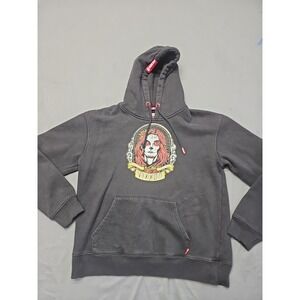 Vixxon By Dixxon "Womens Small" Catrina Day Of The Dead Ground Up Fleece Hoodie
